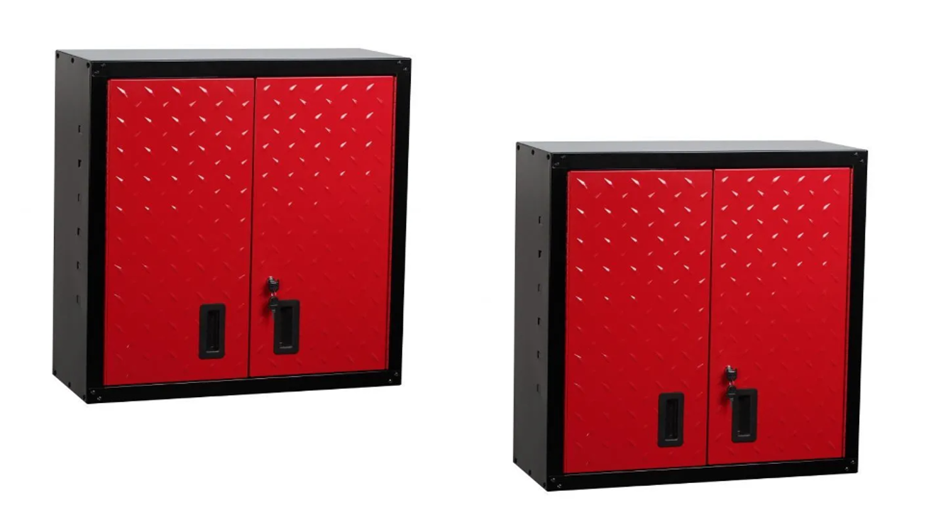 Hilka Garage Wall Unit tool storage chest cupboard box