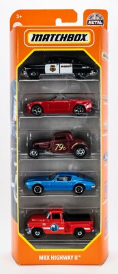 2022 Matchbox MBX Highway II 5-Pack | Hudson | Chevy | Ford