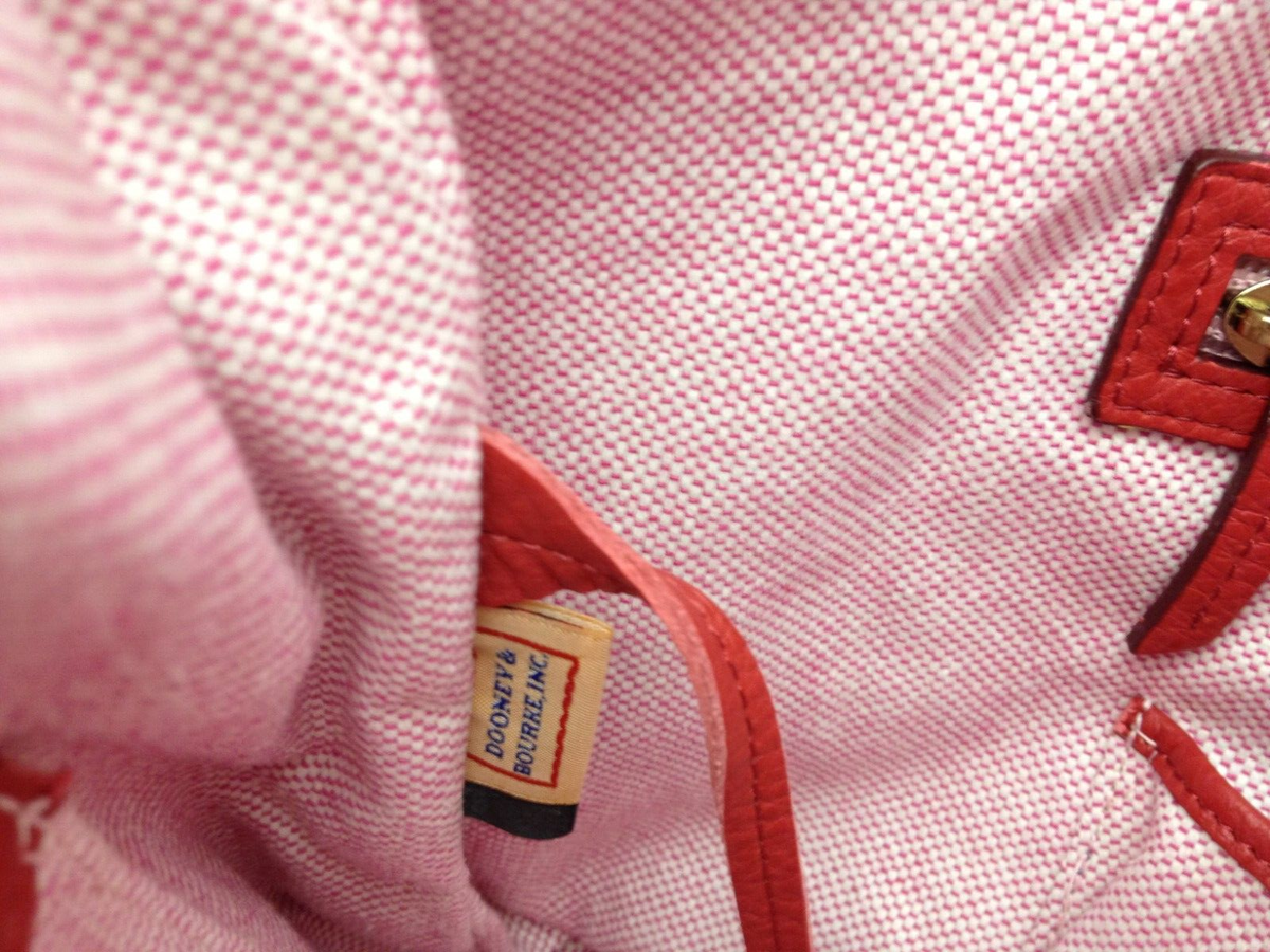 Dooney Bourke Extra Large Logo Lock Hobo Bag Red Pebble Dooney Bourke Extra Large Logo Lock Hobo Bag Red Pebble