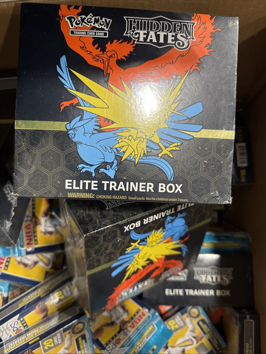 Pokemon TCG Hidden Fates Elite Trainer Box ETB New Factory Sealed