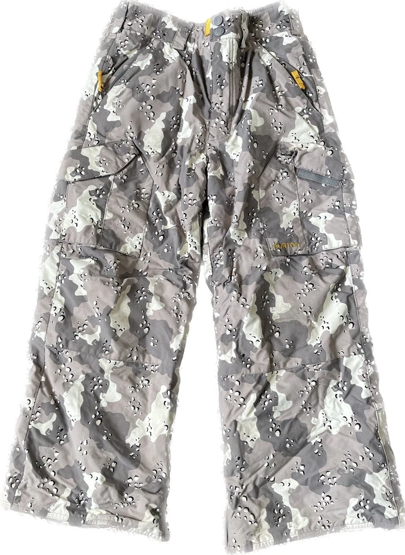 burton insulated camo snowpants pants