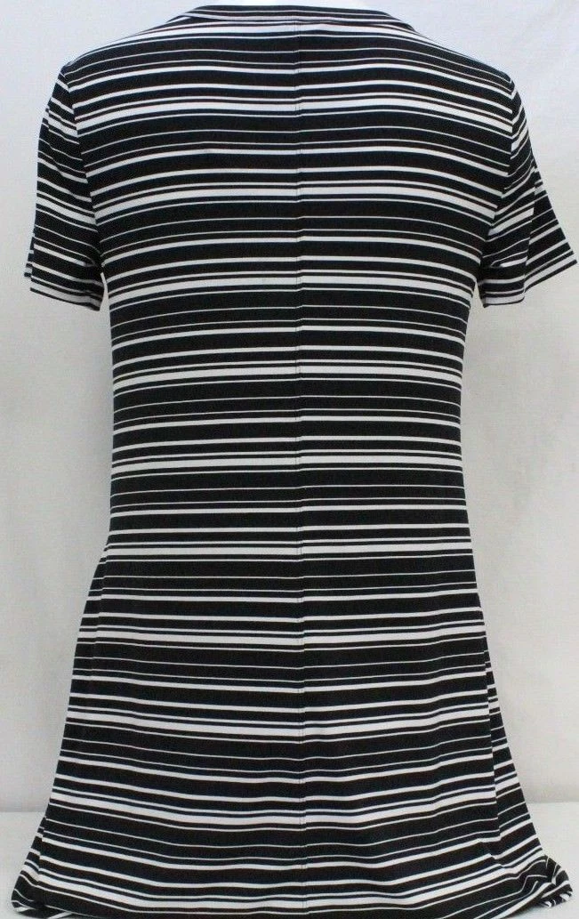 Black tunic dress with pockets sale