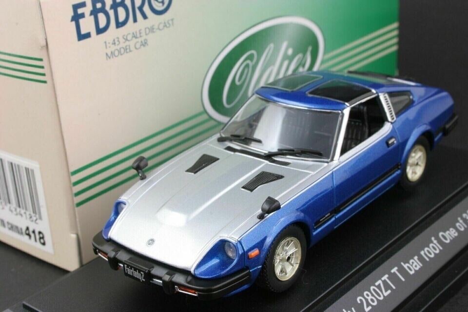 Ebbro 43418 1:43 Nissan Datsun Fairlady 280ZX Turbo T Bar Roof (S130) Die Cast | eBay Ebbro 43418 1:43 Nissan Datsun Fairlady 280ZX Turbo T Bar Roof (S130) Die Cast | eBay