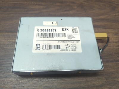 2009-2017 Chevy Traverse Satellite Radio XM Receiver Module 20938347 OEM GM