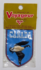 CANADA CANADIAN GEESE GOOSE SEW ON PATCH NIP NOS UNOPENED VOYAGEUR WILD LIFE