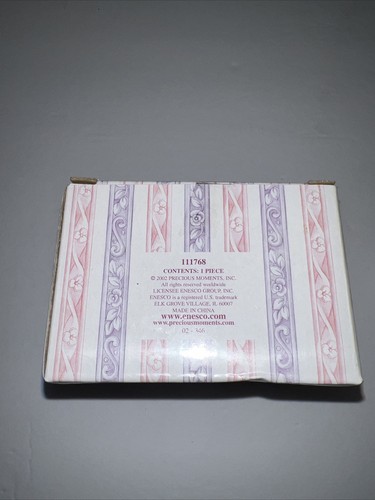 2003 Precious Moments Club Exclusive Porcelain Trinket Box Heart Shaped 111768 - Picture 3 of 10