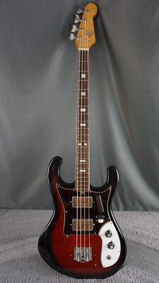 Kingston/Teisco Bass Guitar 1960s - Red Burst | eBay Kingston/Teisco Bass Guitar 1960s - Red Burst | eBay