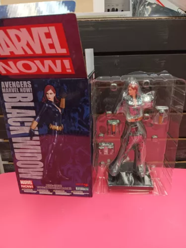 Kotobukiya ArtFX Vengadores Marvel Viuda Negra Modelo Escala 1/10 RARO MARVEL AHORA