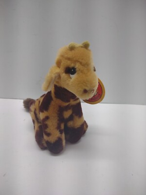 Vintage 1985 DAKIN Little Brownie Bakers Cookie Safari Giraffe 7'' New w/ Tag