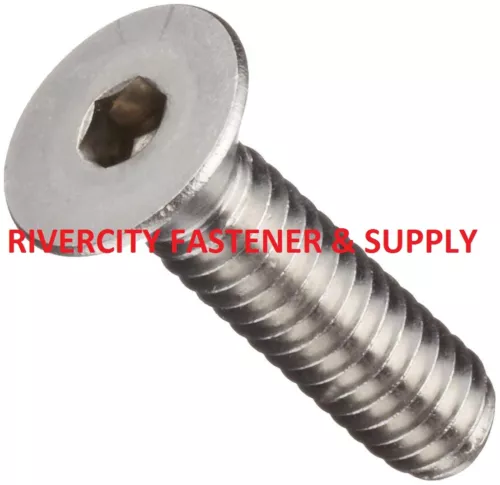(10) M4-0.7x30 Flat Head Allen / Socket Cap Screws Stainless M4x0.7x30 M4x.7x30