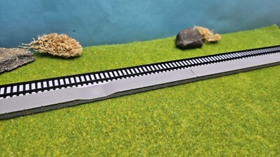 Spur N Laderampe 5mm aus ''Beton'' 1:160 - diverse Module erweiterbar - Made in DE