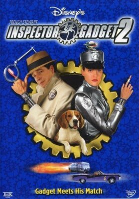 Disney Inspector Gadget 2 DVD 2003 French Stewart Kids Family Movie