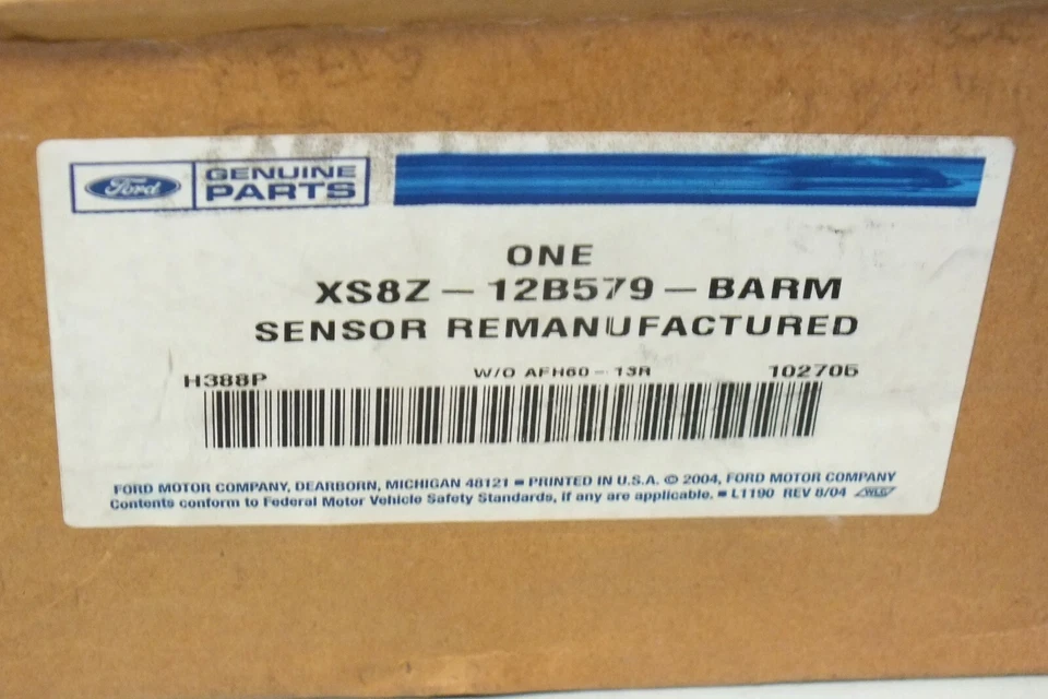 SENSOR DE FLUJO DE AIRE MÁSICO FORD REMANUFACTURADO 99-02 MERCURY COUGAR CONTOUR 2,0 L #128A Foto 2 de 4