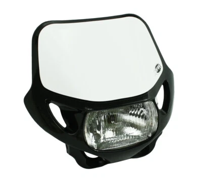 Acerbis Scheinwerfer Lampenmaske Tuning schwarz für Simson S51 S51E S50 S70 S70E - Bild 1 von 3