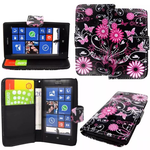 Flip Leder Tasche für Microsoft Lumia 640 650 550 950 520 930 XL Wallet Cover - Bild 15 von 42