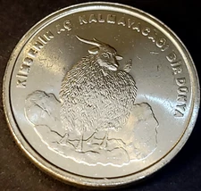 Turkey Türkiye 2002 750,000 Lira - (FAO) Angora Ram - Animal Coin Goat UNC