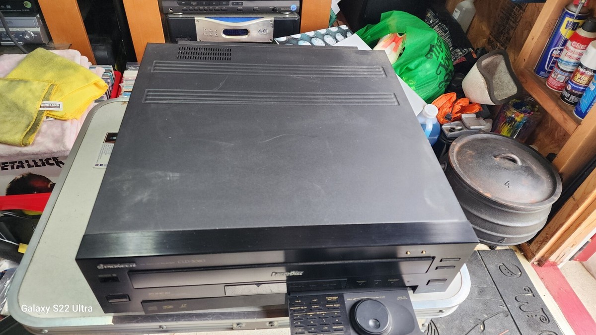 Lecteur LaserDisc Pioneer CLD-3080 - Pour Pièces / Réparation (en L'état)