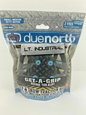 Due North Light Industrial Traction Aid Small/Medium Unisex Men's 3-7 Women 5-9