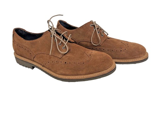 Black Brown 1826 Mens Shoes CARSON Chelsea Tan Ankle Suede  display picture 3