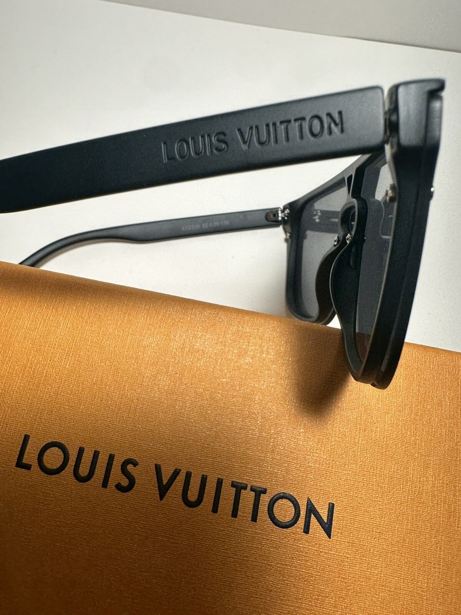 Louis Vuitton LV Waimea Sunglasses Black Lens Logo Shades Glasses