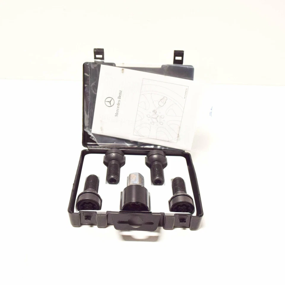 NUEVO KIT PERNOS BLOQUEO RUEDA MERCEDES-BENZ CLS C218 A0019901607 001-990-16-07 Foto 2 de 4