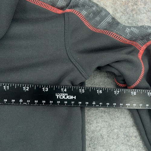 Asics Sweatshirt Boys Size 5/6 Gray Red Full Zip Hoodie Running Outdoors - Picture 8 of 10
