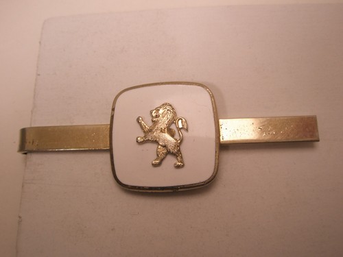 Salient Lion Vintage Tie Bar Clip coat of arms lannister house sigil ...