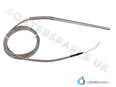 CSUK K TYPE THERMOCOUPLE HIGH TEMPERATURE PROBE 1500MM LONG PIZZA OVEN ETC PARTS