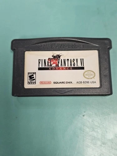 Final Fantasy VI Advance (Nintendo Game Boy Advance, 2007) Authentic