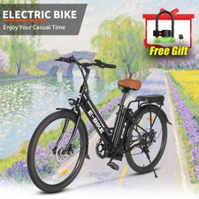 Electric Mountain Bike Adults Ebike 750W Peak Motor BICYCLE 36V 25MPH Commuter