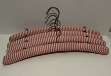 Vintage Victoria  s Secret Hangers Pink And White Padded Some Stains