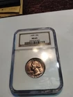 1955-P NGC MS65 25c Washington Quarter Toned