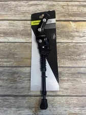 Nishiki Adjustable Rear MOUNT KICKSTAND Aluminum Spring Loaded  26" - 29"  Black