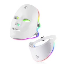 7 Farben LED Gesichtsmaske und Hals Anti Agin...