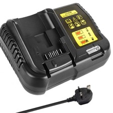 Waitley Fit for DeWalt Li-Ion Battery Charger DCB112 XR Voltage 10.8V -18V