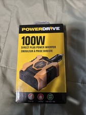 PowerDrive 100 Watt Slim Plug-In Inverter with 1 AC, 2 USB A/C Ports PD100 - NEW