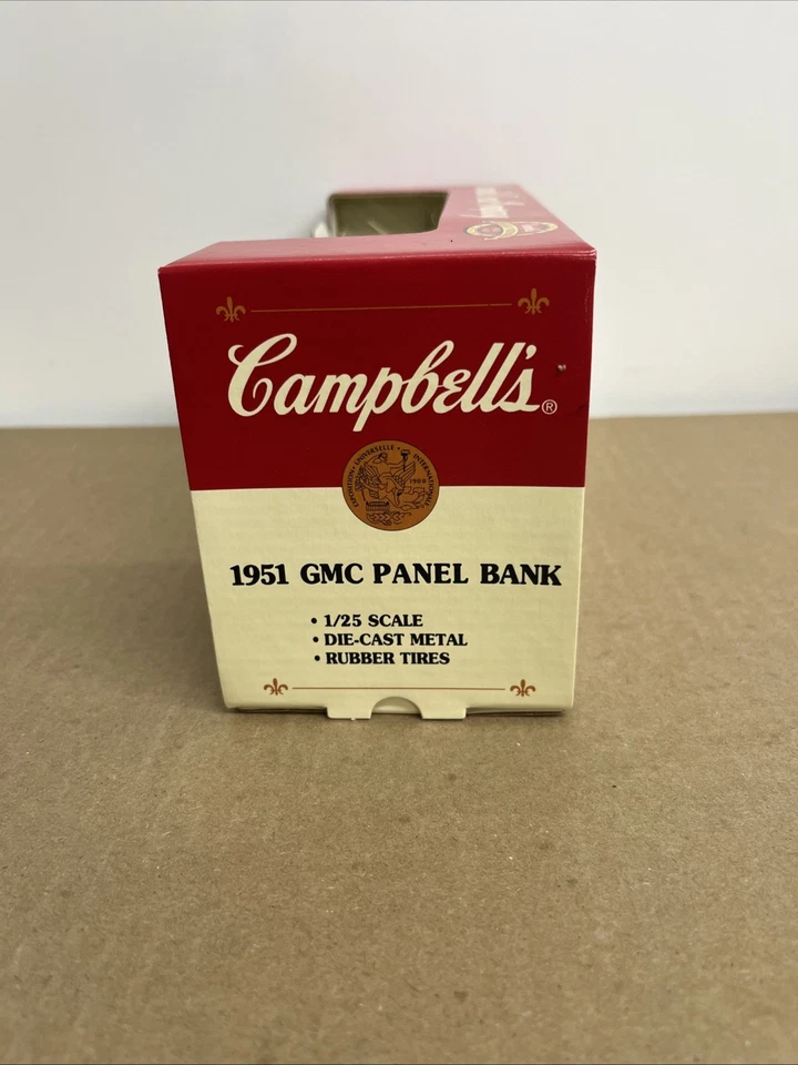 Vintage 1951 Campbell's Soup GMC Die-cast PANEL BANK Van/ Truck HAC13 - Image 2 of 4