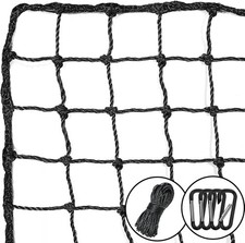 Baseball Softball Backstop Nets,Sports Net,Sports Netting Black