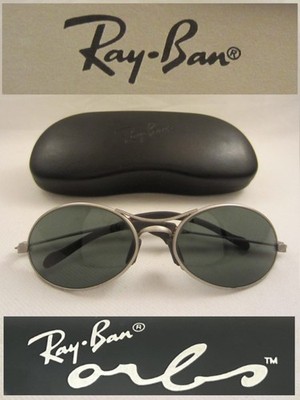 RAY BAN ORBS BRILLE G-15 SONNENBRILLE VINTAGE SUNGLASSES B&L BL U.S.A. USA +ETUI