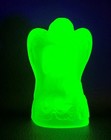 Boyd's Crystal Art Glass ANGEL #17/2 SUNSHINE SATIN 6-4-08 Glows Praying 4-1/4" — photo 3