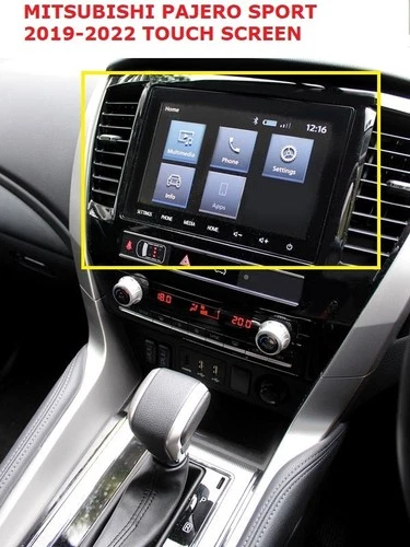 19-25 Mitsubishi PAJERO SPORT TOUCH SCREEN REPLACEMENT glass Digitizer for RADIO