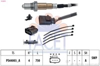 Facet Lambdasonde Sensor Abgassteuerung 10.8204 FüR Vw Audi Skoda Seat 1K1 8K5 4