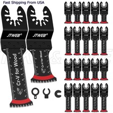 24 Pcs Oscillating Tool Blades, Professional Universal Oscillating Saw Blades