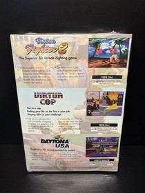 New Sega Saturn 3 Free Games Pack Virtua Fighter 2  Virtua Cop Daytona USA MINT!