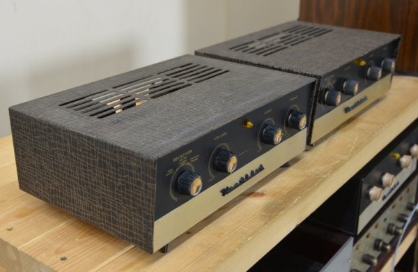 Heathkit EA-3 Stereo Tube Integrated Amplifier Pair Vintage Rare 14W EL84 Japan