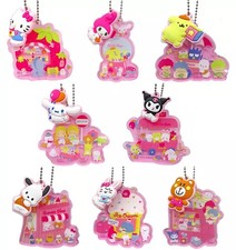 Sanrio Characters MIX Secret Mascot FSD Set of 8 Keychains Sanrio Keychains
