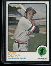 1973 Topps TONY OLIVA #80 Edge Crush (VG)