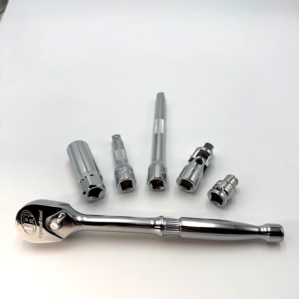 Ingersoll Rand 3/8" Dr. Ratchet Spark Plug Socket Extension Universal Joint bit - Image 2 of 4