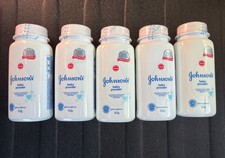 EXP 7/25 - X5 MINI Johnson's Baby Powder Silky Soft Skin W/ Talc 1.8oz 50g READ