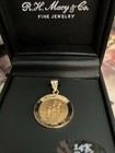 14k Gold Saint Patrick Pendant Macys Box No Chain — photo 1